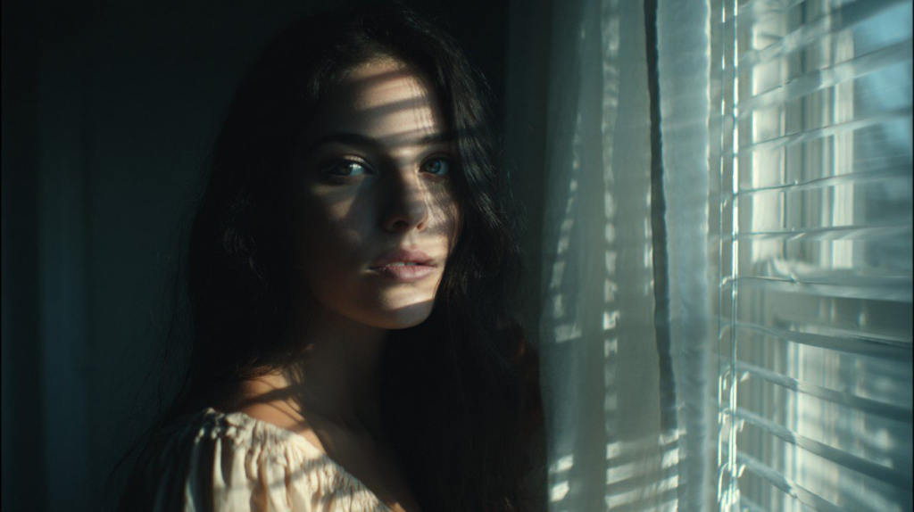 Woman reaching emotional breaking point and realizing she cannot continue living the same life anymore
