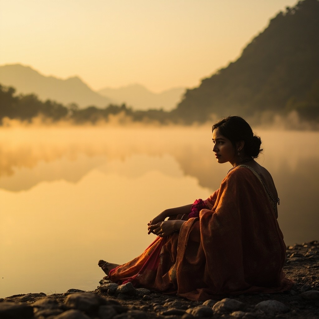 woman experiencing emotional recovery, finding peace, clarity, and hope after pain