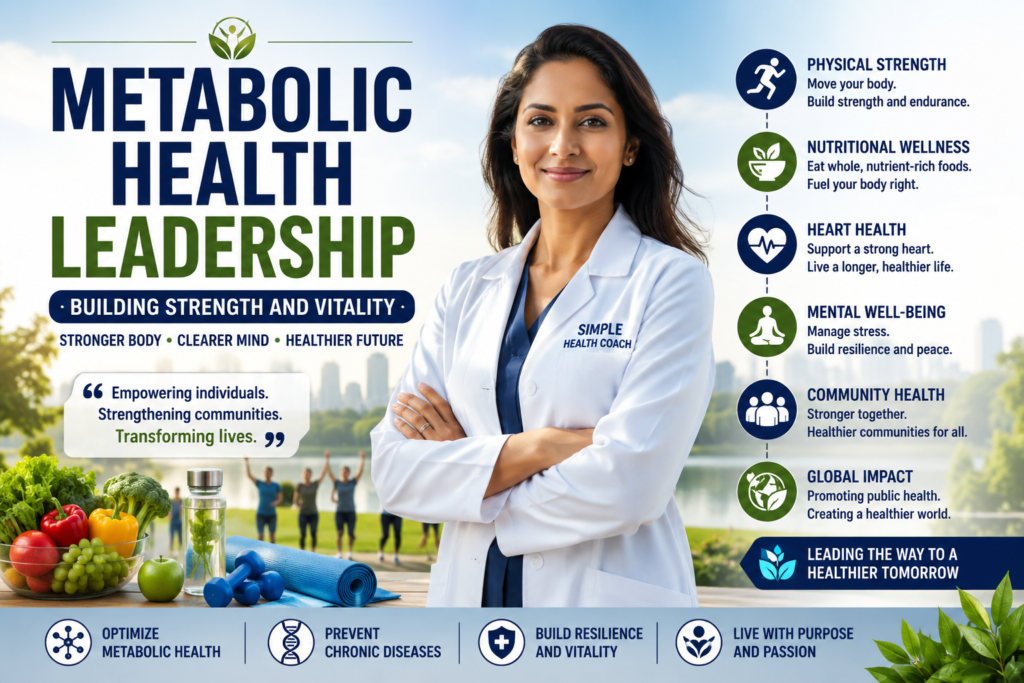 Metabolic Health Leadership Building Strength And Vitality