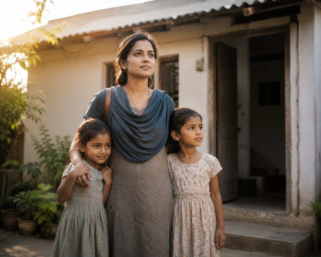 Single Mother Rebuilding Life