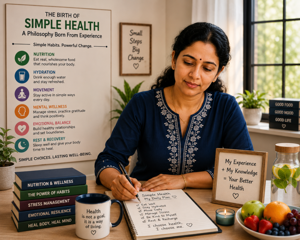 From Survival To Service Reflects The Creation  Of A Health Philosophy Focused On Simple Habits And Long- Term Well-being.