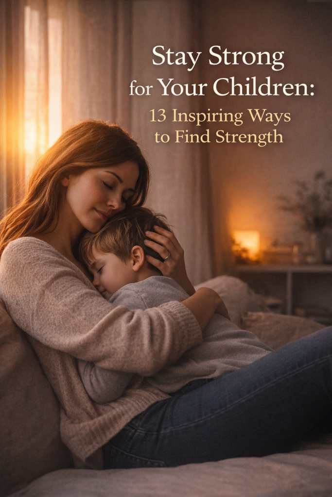 stay strong for your children mother emotional strength