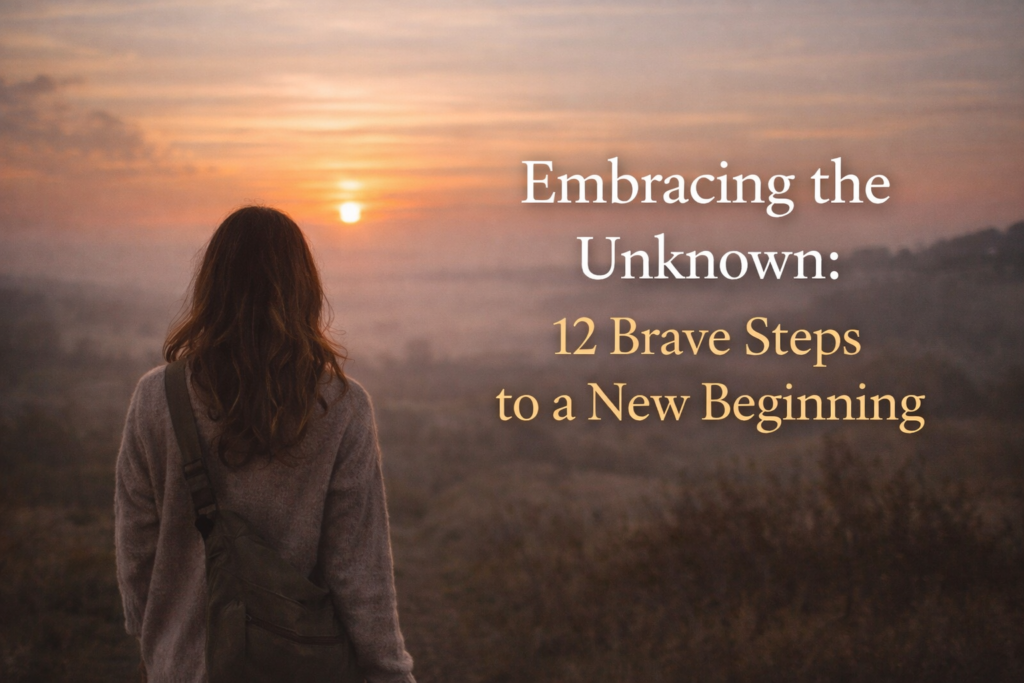 walking into the unknown new beginning life transformation