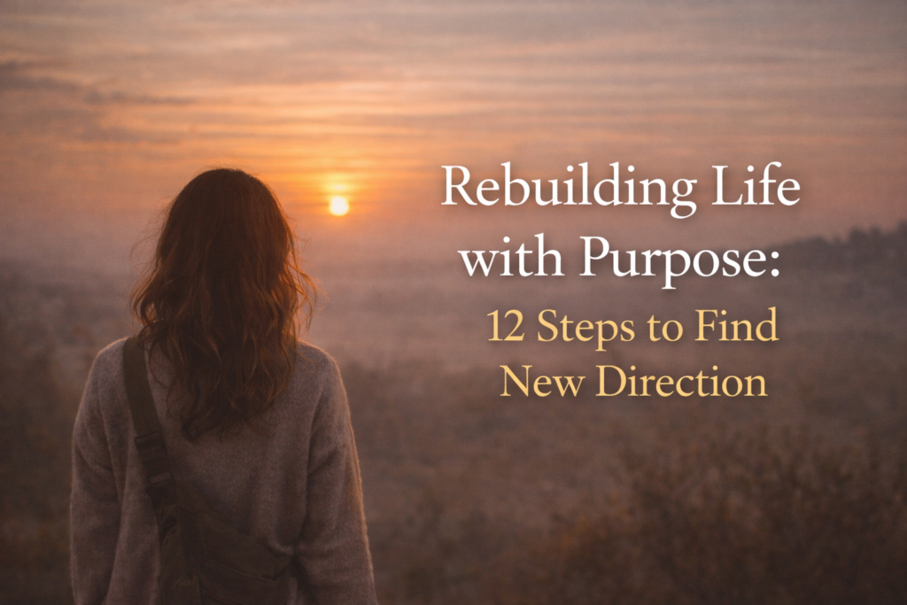 rebuilding life with purpose new direction transformation
